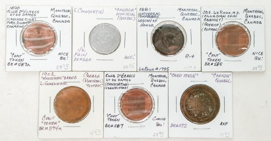 Montreal Tokens (7) [196413]
