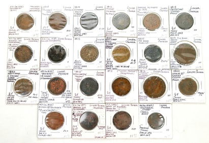 Lower Canada Coppers (22) [196416]