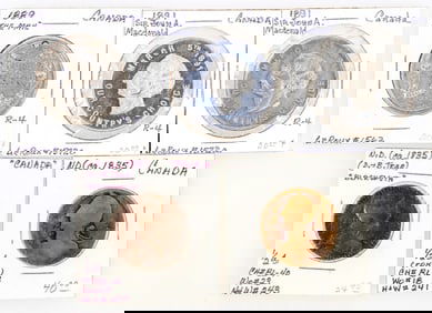 Canadian Coins & Medals (5) [196203]