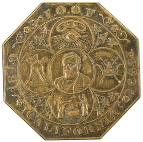 Slug Facsimile: I. O. O. F. Golden Jubilee 1899 [196110]