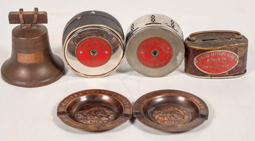 California Advertising Coin Bank Quad [194896]