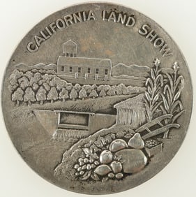 Sterling Silver Contra Costa County Award Medal [194944]