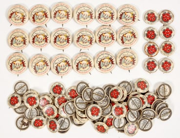 Sacramento Street Fair Pinbacks (Large Group) [196433]