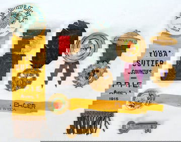 Pan Pacific Exposition Badges (6) [196097]