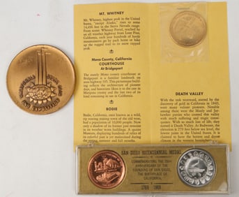 California Medals (4) [196102]