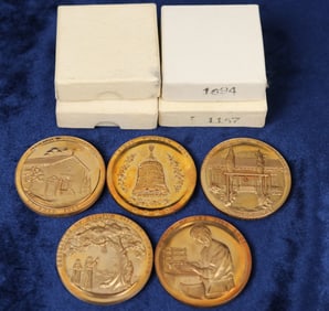 California Mission Medals (9) [196106]