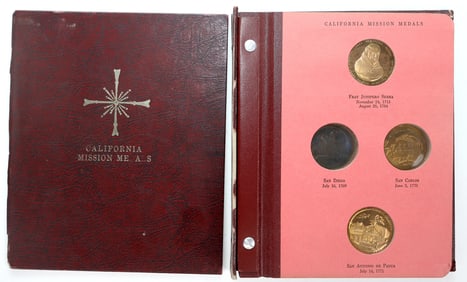 California Mission Medals Album (12) [195768]