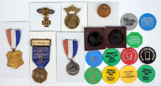 Miscellaneous Buffalo, New York Badges & Medals [196058]
