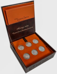 Rare Joseph Smith Memorial Collection Silver Coin Set with stunning toning [190721]