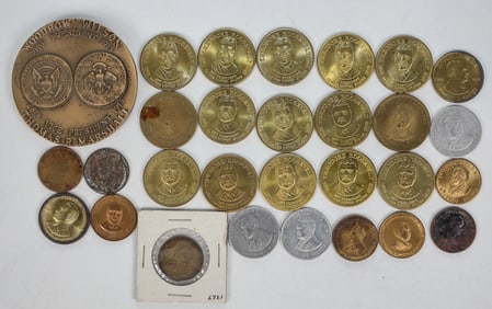 Pre-WW II Presidential Medals, 1900-33 (31 Pieces) [195736]