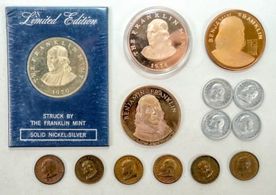 Benjamin Franklin, Colln of 14 [196007]