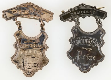 Prohibition Prize Medals (2) [195966]