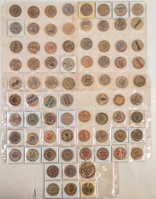 Contra Costa Wooden Nickel Collection (78) [194953]