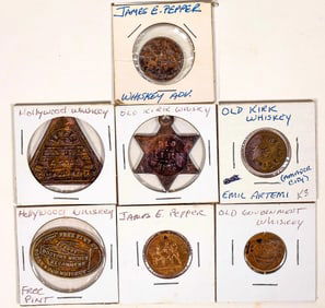 California Whiskey Token Collection (7) [194930]