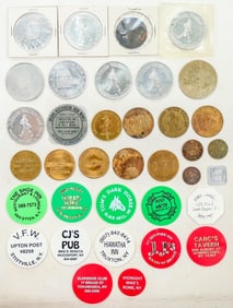 Liquor & Beer Token Collection (35) [195827]