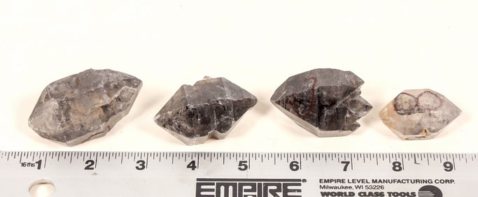 Smoky Quartz Crystals, Euhedral and Twinned, 4 [194153]