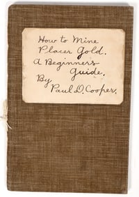 Placer Gold Mining Guidebook, 1932 [194352]