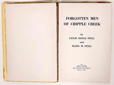 Rare Cripple Creek History Book, 1959 [194129]