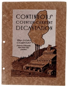 Mining Cyanide Treatment Counter-Current Decantation Guidebook, 1916 [194353]