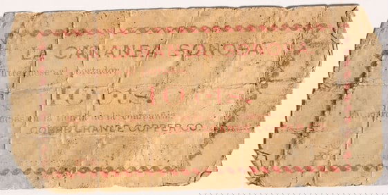 Cobre Grande Copper Company Mining Scrip [194329]