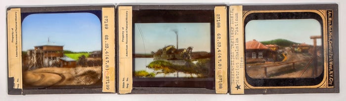 Russian Gold Mining American Museum Natural History Glass Slides [194842]