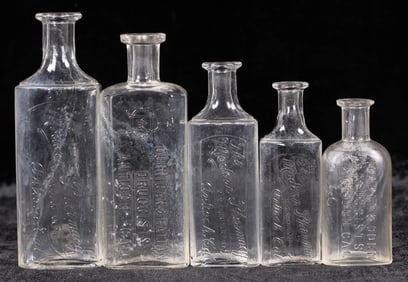 Antioch Druggist Bottles, 5 [194967]