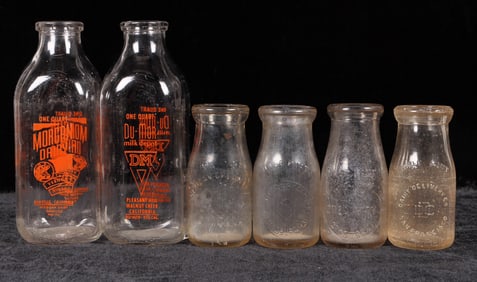 Bay Area Milk Bottles, 6 [194981]