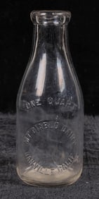 Mt. Diablo Dairy Quart Milk Bottle, Very Rare [194984]