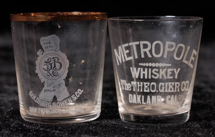Oakland Whiskey Shotglass Pair [194829]