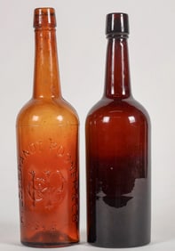 Hildebrandt Posner Whiskey Fifth & Red Glass Whiskey [194973]