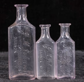 J M Johnson Pharmacist, 3 Different Bottles [195388]