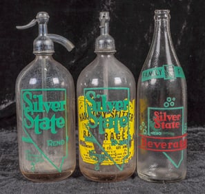 Silver State Seltzer & Soda Bottle Trio [195534]