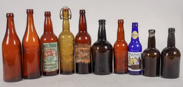 Beer and Ale Bottles, 10 [195532]