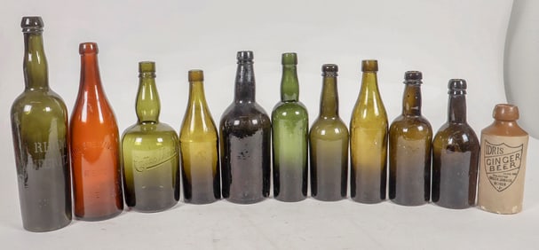 Beer, Sprits and Ale Bottles, 11 [195559]