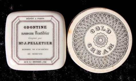 Cold Cream Pot Lid Trio [195852]