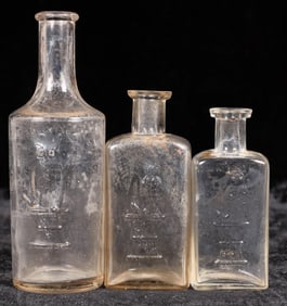Owl Drug Bottle Trio [194968]