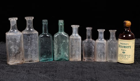 Western Medicine and Bitters Bottles, 9 [194978]