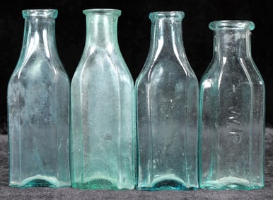 Western Spice Bottles, 4 Different [194839]