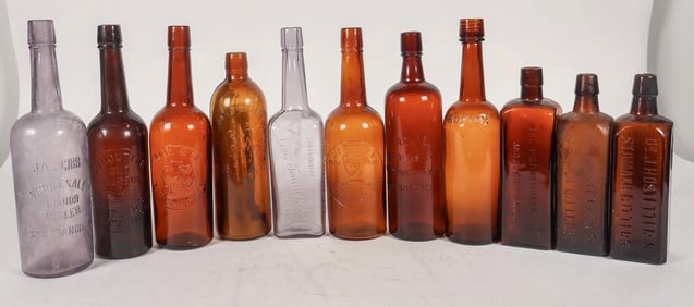 Whiskey and Bitters Bottles, 11 [195530]