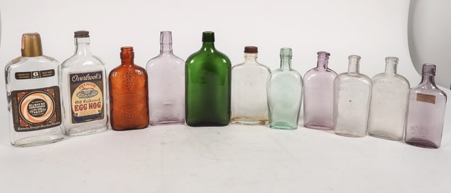 Whiskey Flasks, Unembossed, 11 [195403]