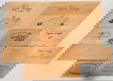 Wooden Wine Box & Box ends [194148]