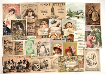 Bitters Company Tradecards [195057]