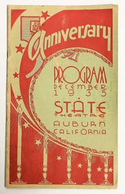 State Theatre Program, Auburn, 1935 [196344]