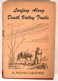 'Loafing Along Death Valley Trails', Signed, 1951 [194341]
