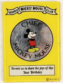 Mickey Mouse Club Pocket Mirror [194680]