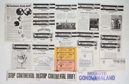 Stop Continental Drift Society Newsletters (13) [195318]