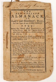 New England Almanac, 1799 [196050]