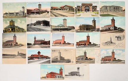 Texas Railroad Station Postcards,21 [194708]