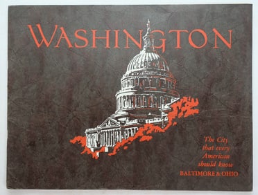 1927 Tourism Booklet for Washington DC [195452]