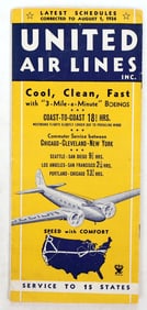 United Air Lines Brochure, 1934 [195444]